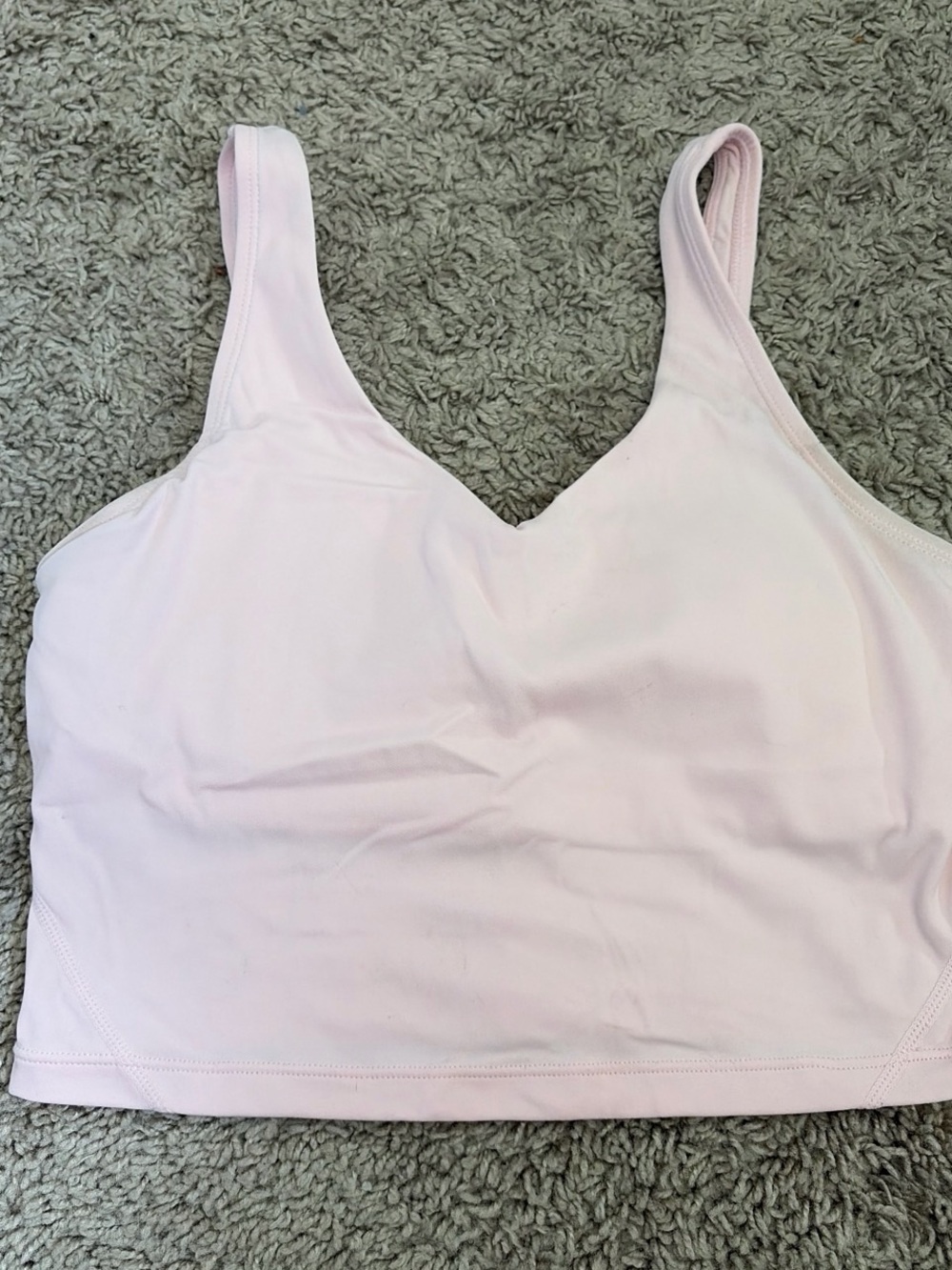 Women’s Light Pink Athletic Tank
